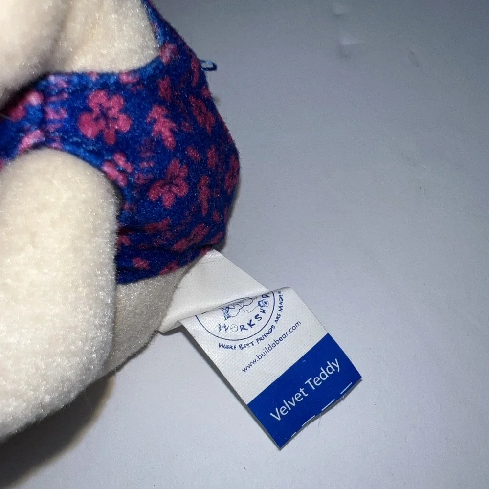 Build A Bear 4 Mini Stuffed‎ Plush BABW Teddy, Kitty, Monkey, & Velvet Teddy